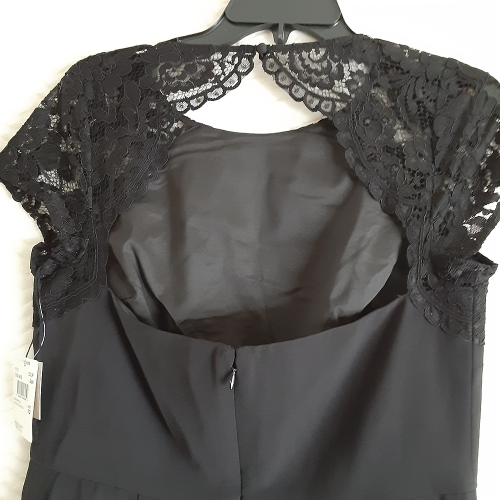 Aidan black dress Size 12 New - Picture 6 of 13